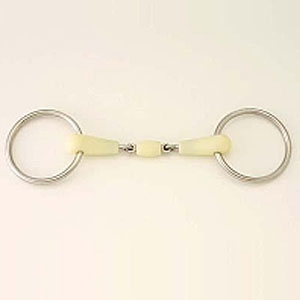Flexi Mouth Roller Loose Ring Snaffle