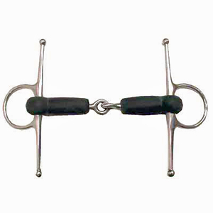 Full Cheek Jointed Rubber Snaffle